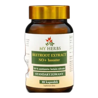 ekstrakt z buraka ze standardem azotanów – 80 kapsułek do wspierania wydajności — zdjęcie 1