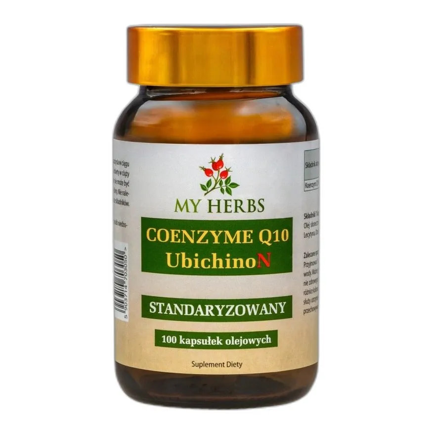 COENZYME Q10 UBICHINON STANDARYZOWANY 100 KAPS OLEJOWYCH — zdjęcie 2