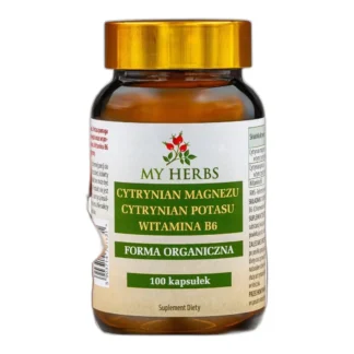 CYTRYNIAN MAGNEZU POTASU WITAMINA B6 100szt MAGB6 — zdjęcie 1