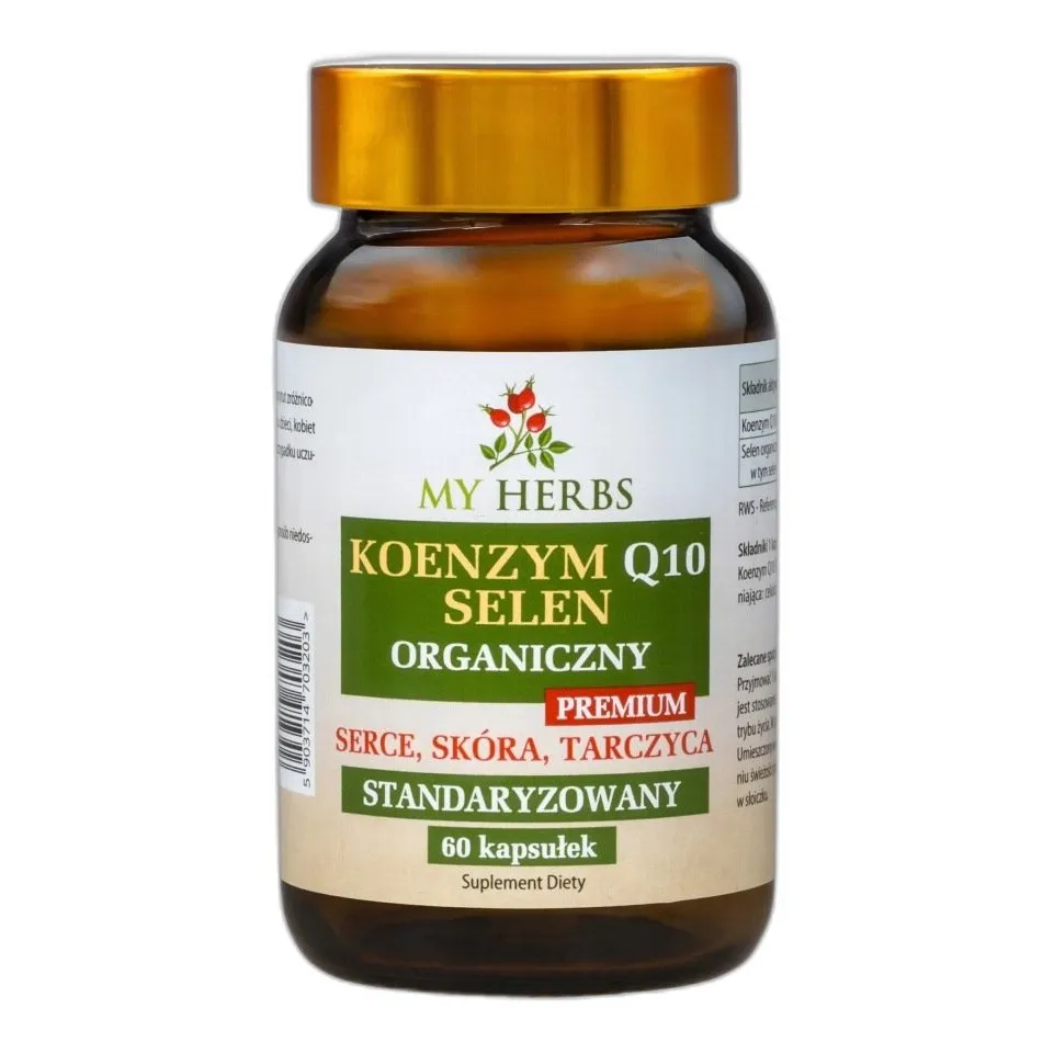 koenzym q10 z organicznym selenem wspomagający funkcje serca, skóry i tarczycy — zdjęcie 2