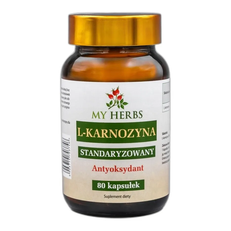 l-karnozyna 80 kapsułek – naturalny antyoksydant wspierający aktywność mięśni i — zdjęcie 2