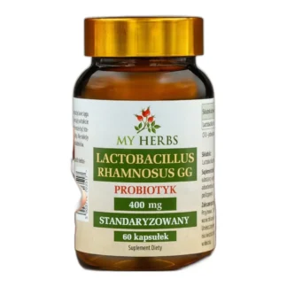probiotyk z lactobacillus rhamnosus gg – 60 kapsułek wspierających mikroflorę je — zdjęcie 1