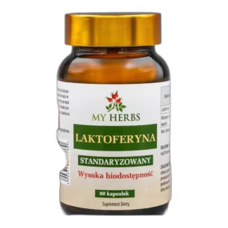 Laktoferyna wołowa 200 mg – wysoka biodostępność, 60 kapsułek — zdjęcie 1