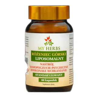 różeniec górski liposomalny ekstrakt standaryzowany na stres i energię — zdjęcie 1