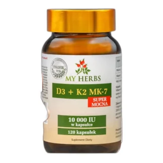 witamina d3+k2 mk-7 10000 iu – super mocna formuła dla kości, serca i zębów — zdjęcie 1