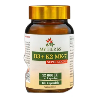 witamina d3+k2 mk-7 12000 iu – silne wsparcie dla kości, serca i odporności — zdjęcie 1