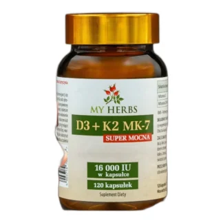 witamina d3+k2 mk-7 16 000 iu – wysokie stężenie dla układu kostnego i sercowo-n — zdjęcie 1