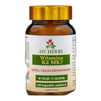 witamina k2 mk7 w naturalnym oleju z oliwek – 120 kapsułek — zdjęcie 1
