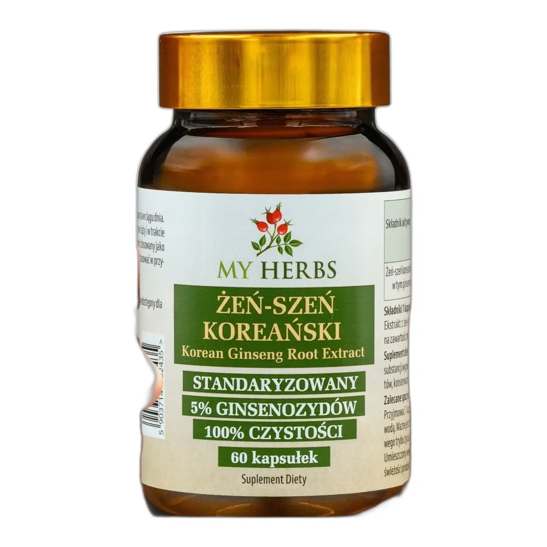 ekstrakt z żeń-szenia koreańskiego na naturalną energię i odporność — zdjęcie 1